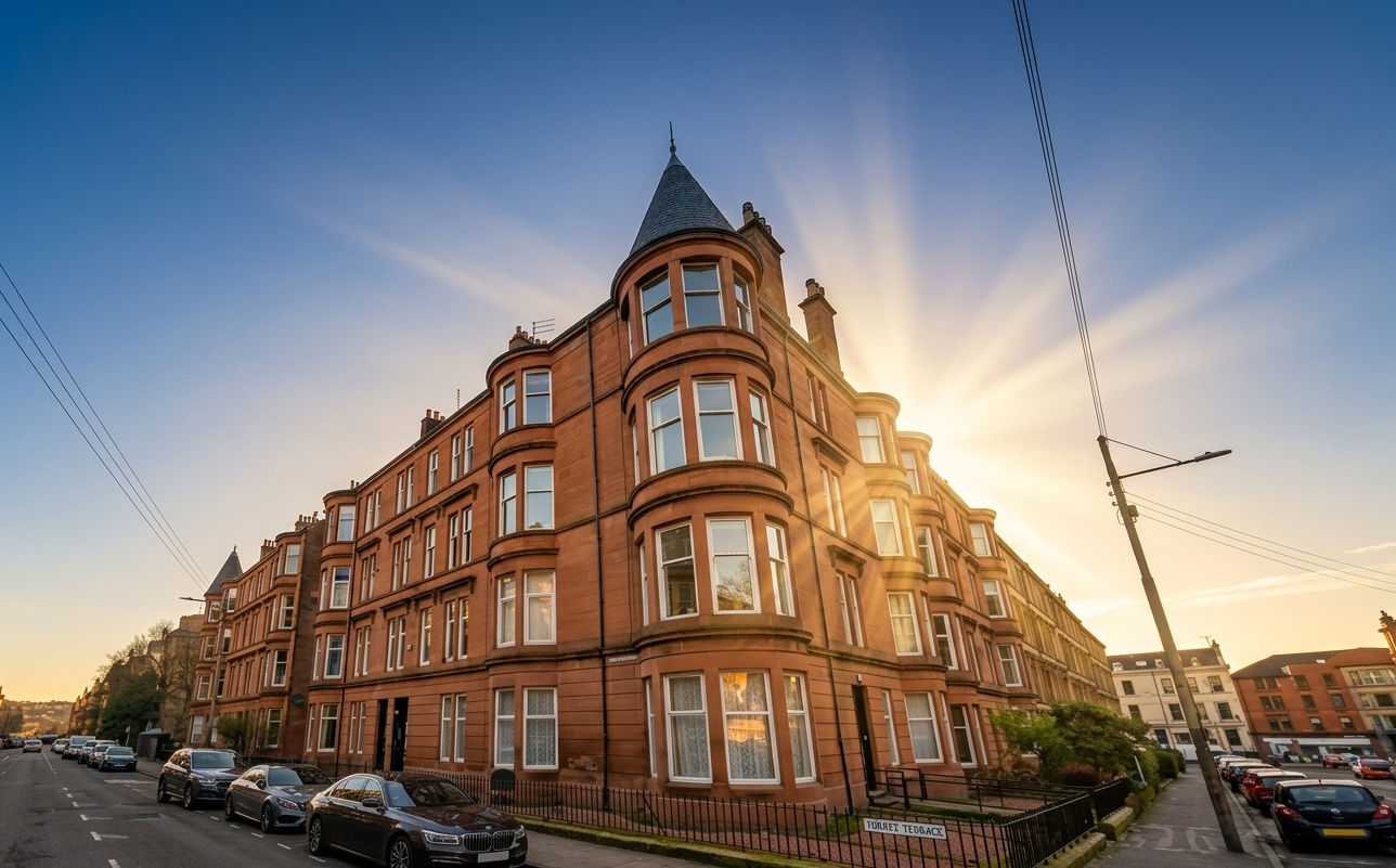 2 rooms to let -  Carrington st, Glasgow city center (G4 9AL)